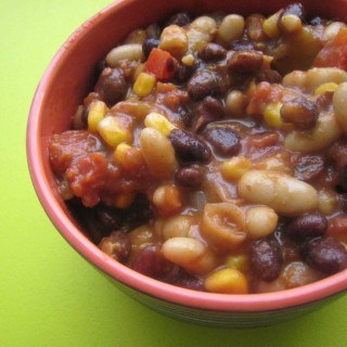 Ultimate Veggie Bean Chili Burrito Filling