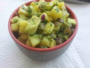 pineapple avocado salsa