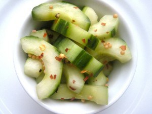 quick cucumber pickles