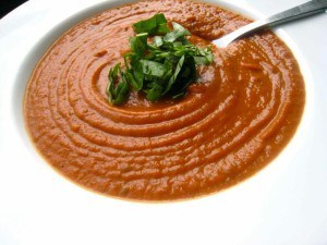 tomato avocado soup