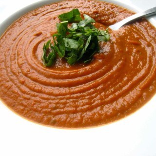 Creamy Tomato Avocado Soup