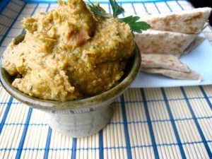 sun-dried tomato white bean dip