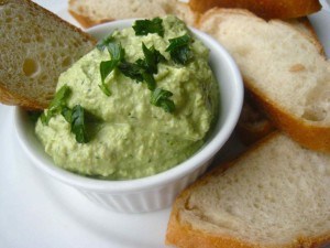 green olive parsley pesto
