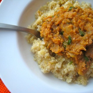 Simple Spiced Red Lentils