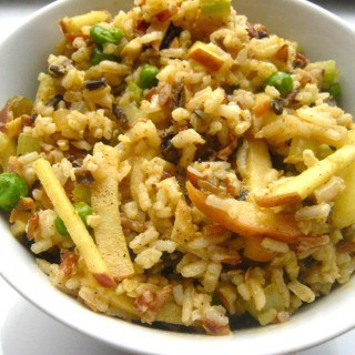 Curried Wild Rice and Apple Salad