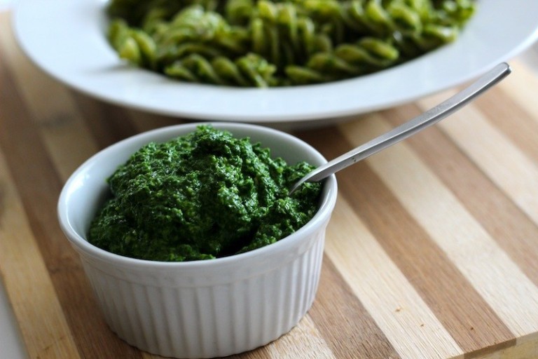 (Really) Simple Kale Pesto Homemade Levity