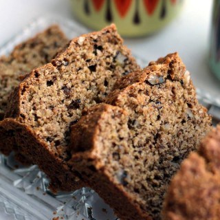 Vegan Banana Walnut Bread