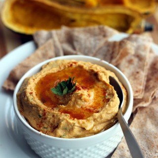 Delicata Squash Chickpea Hummus