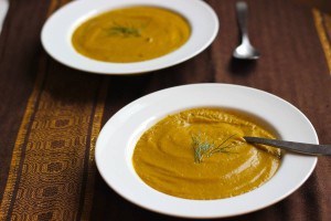 roasted asparagus fennel soup