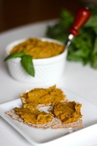 Basil Sundried Tomato Cashew Cheese