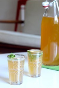iced ginger mint green tea site