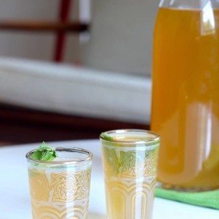 Iced Ginger Mint Tea