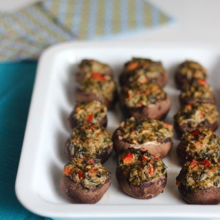 Spinach Stuffed Mushrooms