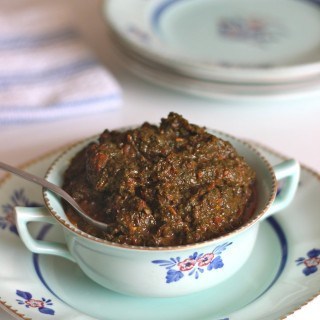 Indian Spiced Beet Greens and Spinach (Saag)