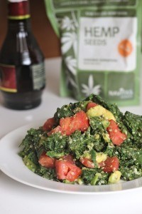 kale and avocado salad