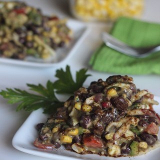 Black Bean Salad with Parsley Lime Vinaigrette