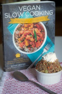 vegan slow cooking carrot cake rice pudding