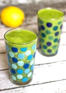 green cherimoya juice