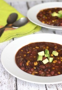 easy slow cooker two bean chili