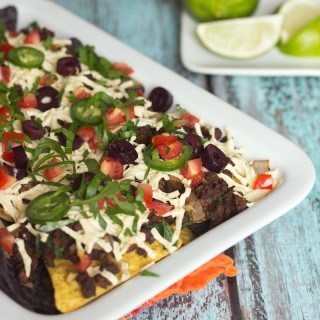 Loaded Vegan Nachos