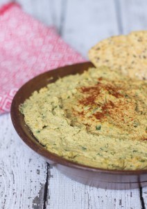 spinach artichoke hummus