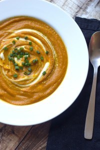 carrot ginger soup