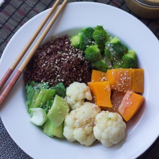 Veggie Bowl With Miso Dressing