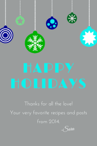 happy holidays 2014