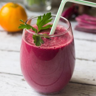 Beet Smoothie with Orange & Fennel