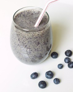blueberry smoothie