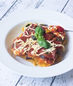 polenta veggie bake