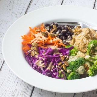 Hippie Bowl with Peanut Sauce