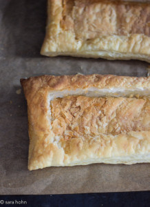 fill the mushroom tart