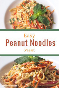 easy peanut noodles