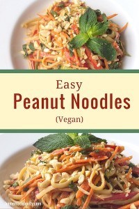 easy peanut noodles