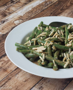 nutty green beans
