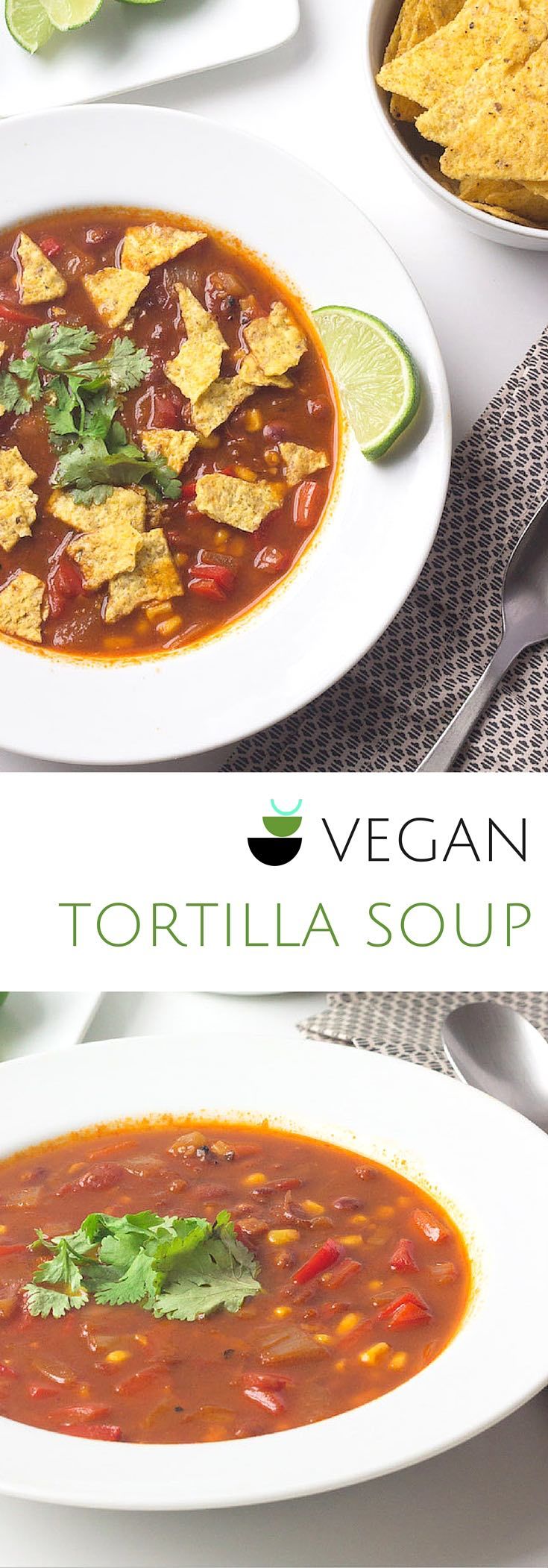 vegan tortilla soup